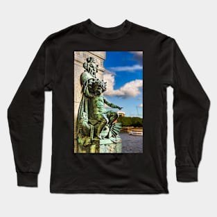 Along   Thames river-2 Long Sleeve T-Shirt